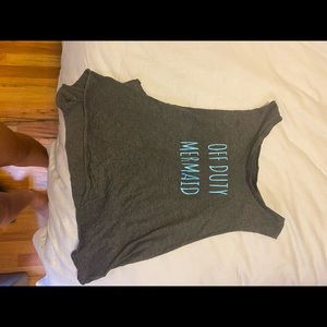 Bathing suit cover up tank top